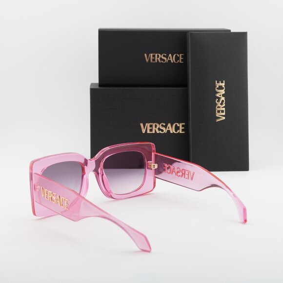 Versace VE4496U 5370/5M Square Sunglasses – Pink/Pink Grey Gradient main image 9